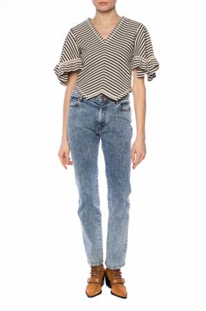 Patterned top with decorative sleeves, zdjęcie 2 Patterned top with decorative sleeves od See By Chloe